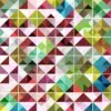 Pastilhas Simples Adesivas em varias Formas Coloridas