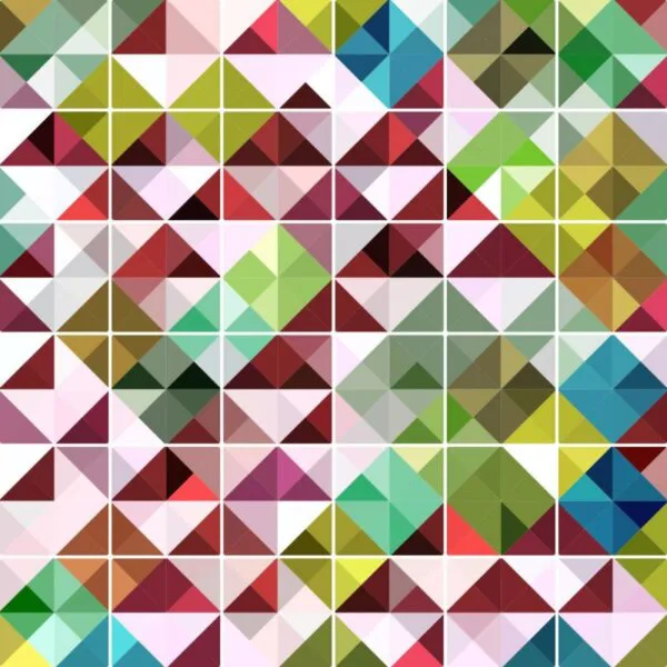 Pastilhas Simples Adesivas em varias Formas Coloridas