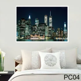 Painel para Parede Adesivo cidade para Quarto e Sala