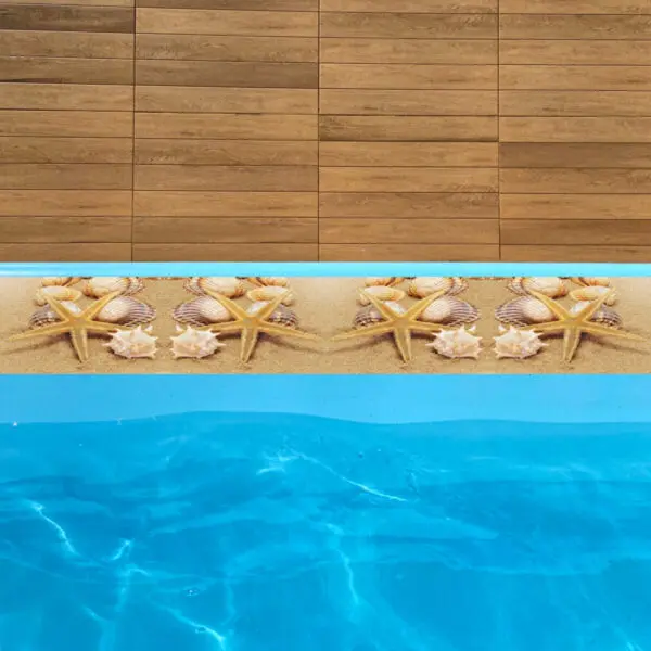 Bordas Adesivas para Piscinas Faixa Decorativa