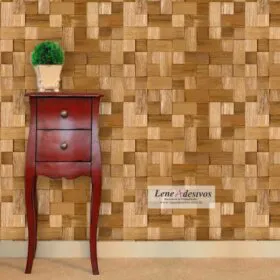 Papel de Parede - Auto Adesivo  3D