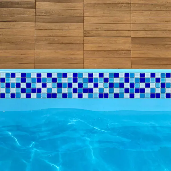 Bordas Adesivas para Piscinas Película Anti Desbotamento