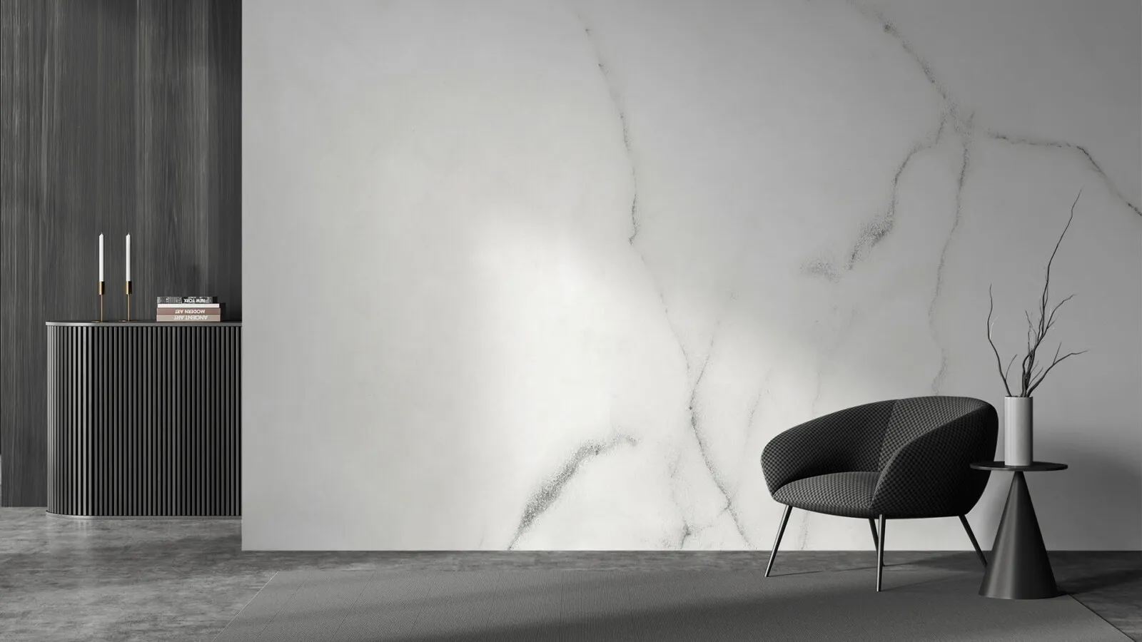 Adesivo Mármore Autocolante Branco Mesclado