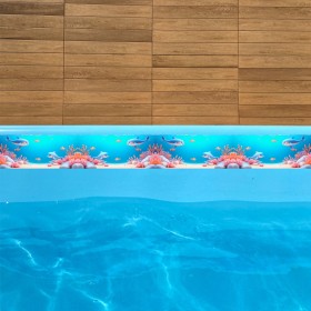 Bordas de Piscina Adesiva com Proteção UV