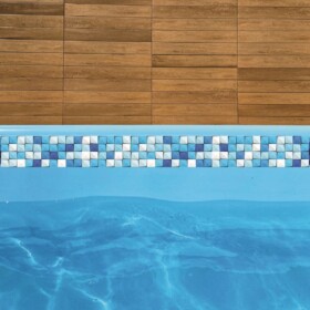 Bordas de Piscina Adesiva com Proteção UV