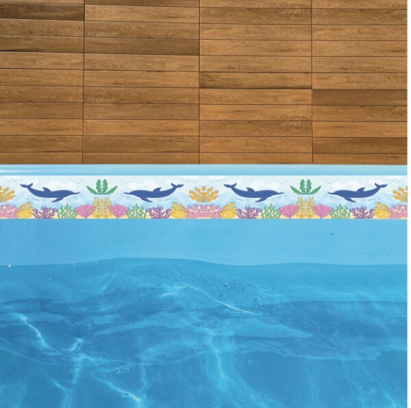 Bordas de Piscina Adesiva com Proteção UV