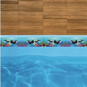Bordas de Piscina Adesiva com Proteção UV