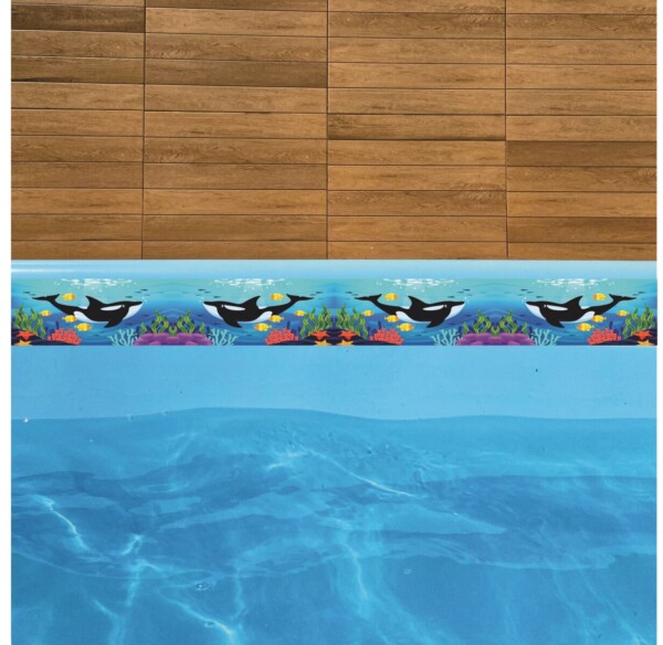 Bordas de Piscina Adesiva com Proteção UV